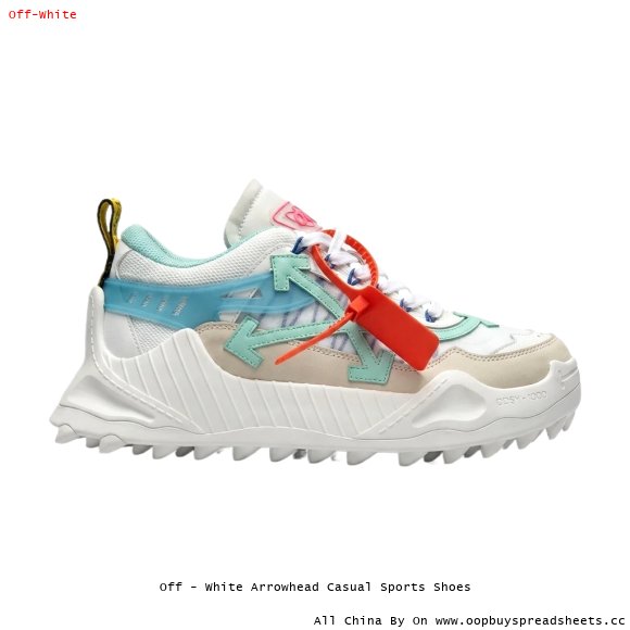 Off - White Arrowhead Casual Sports Shoes