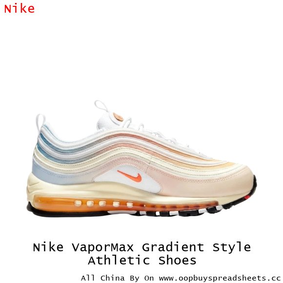 Nike VaporMax Gradient Style Athletic Shoes