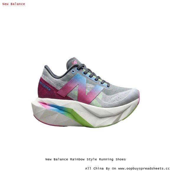 New Balance Rainbow Style Running Shoes