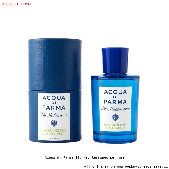 Acqua di Parma Blu Mediterraneo perfume