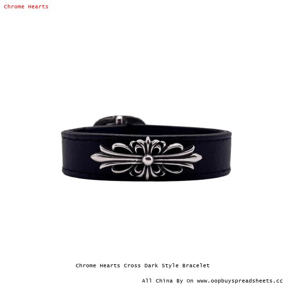 Chrome Hearts Cross Dark Style Bracelet