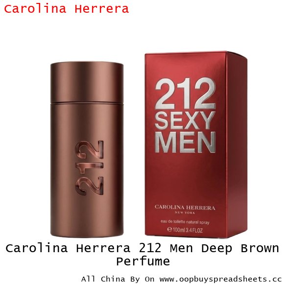 Carolina Herrera 212 Men Deep Brown Perfume