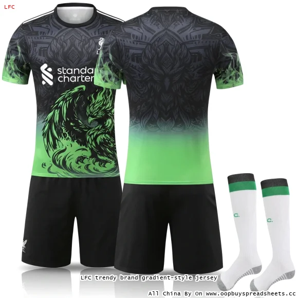 LFC trendy brand gradient-style jersey
