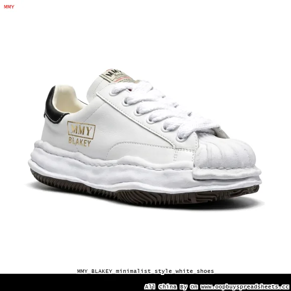 MMY BLAKEY minimalist style white shoes