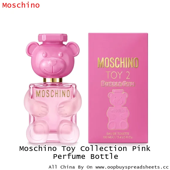 Moschino Toy Collection Pink Perfume Bottle