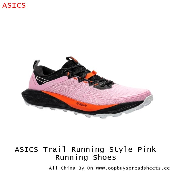 ASICS Trail Running Style Pink Running Shoes