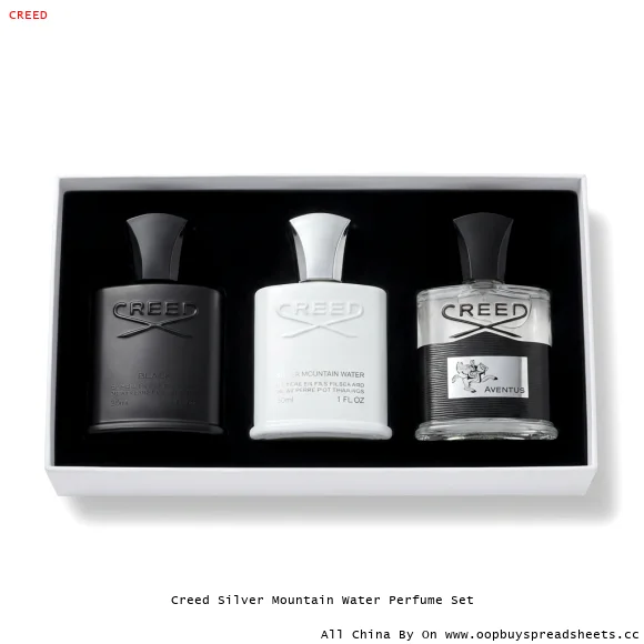 Creed Silver Mountain Water Perfume Set