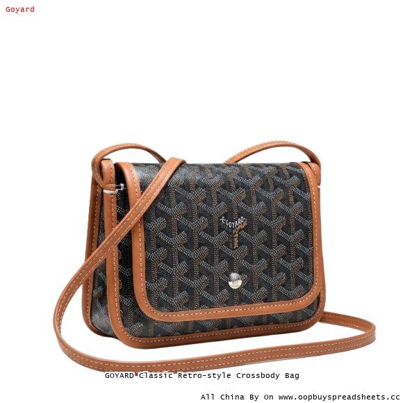 GOYARD Classic Retro-style Crossbody Bag