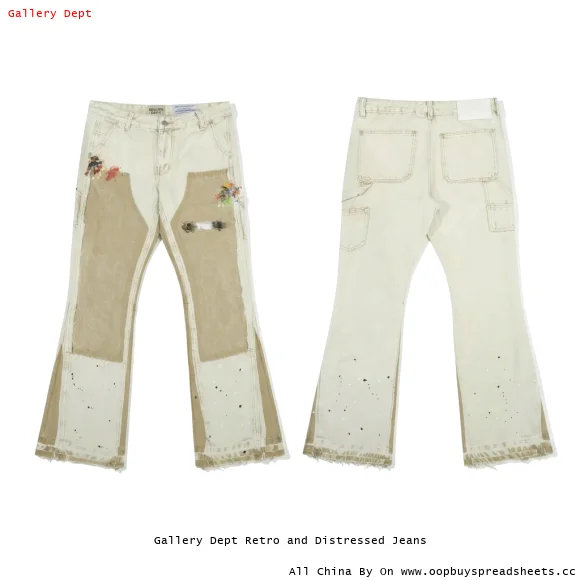 Gallery Dept Retro and Distressed Jeans