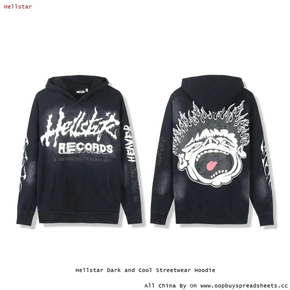 Hellstar Dark and Cool Streetwear Hoodie