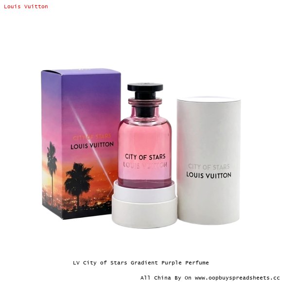 LV City of Stars Gradient Purple Perfume