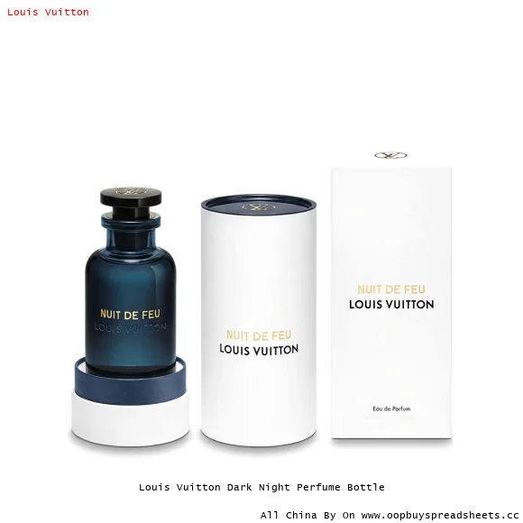 Louis Vuitton Dark Night Perfume Bottle
