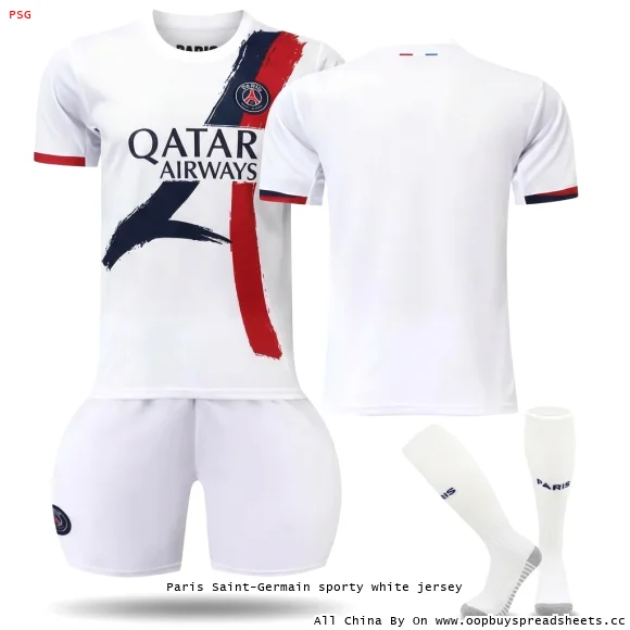 Paris Saint-Germain sporty white jersey