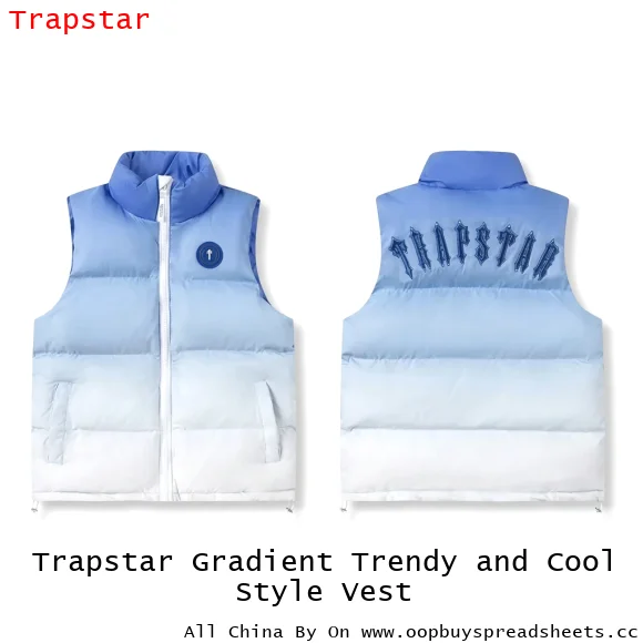 Trapstar Gradient Trendy and Cool Style Vest
