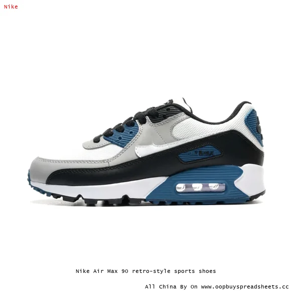 Nike Air Max 90 retro-style sports shoes
