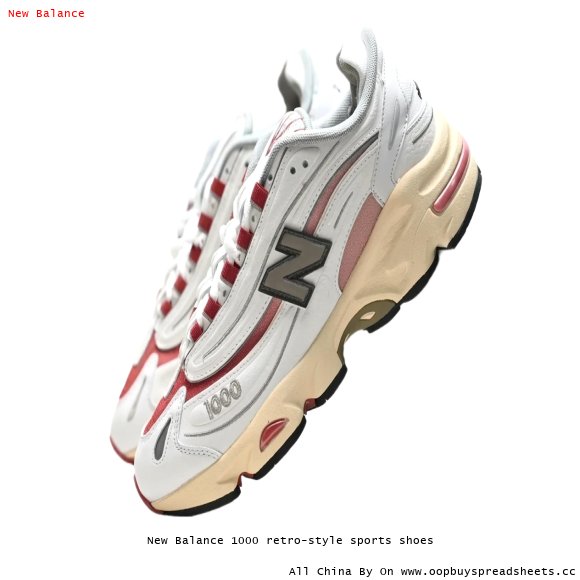 New Balance 1000 retro-style sports shoes