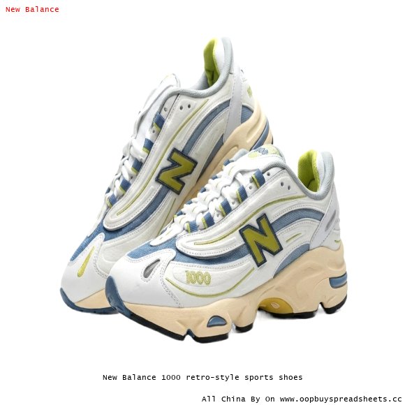 New Balance 1000 retro-style sports shoes