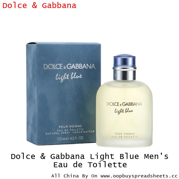 Dolce & Gabbana Light Blue Men's Eau de Toilette