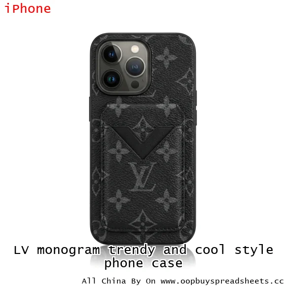 LV monogram trendy and cool style phone case