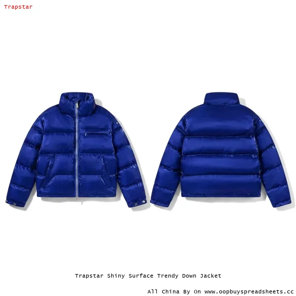 Trapstar Shiny Surface Trendy Down Jacket