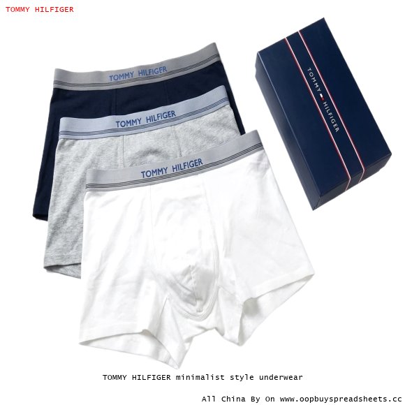 TOMMY HILFIGER minimalist style underwear