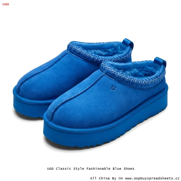 UGG Classic Style Fashionable Blue Shoes