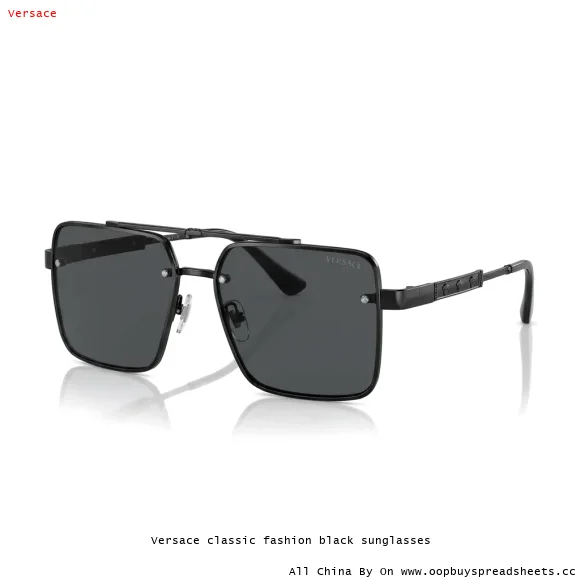Versace classic fashion black sunglasses