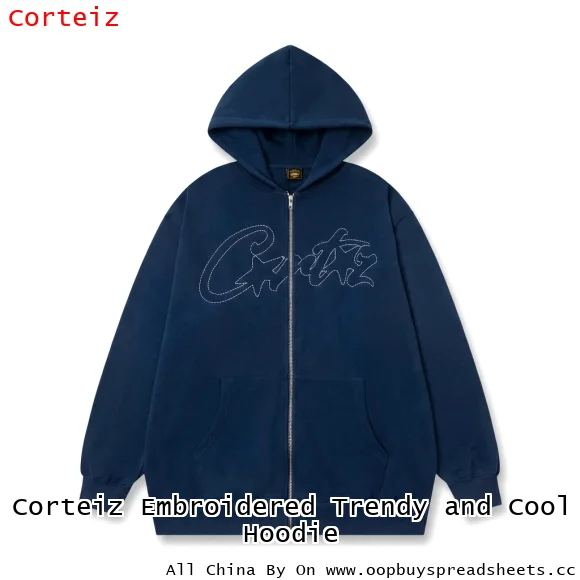 Corteiz Embroidered Trendy and Cool Hoodie
