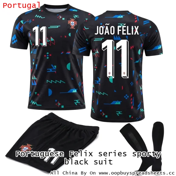 Portuguese Felix series sporty black suit