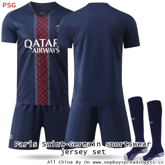 Paris Saint-Germain sportswear jersey set