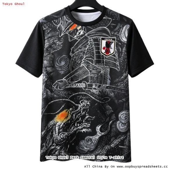 Tokyo Ghoul Dark Samurai Style T-shirt