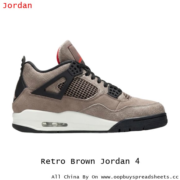 Retro Brown Jordan 4