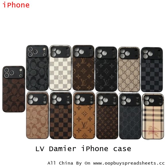 LV Damier iPhone case