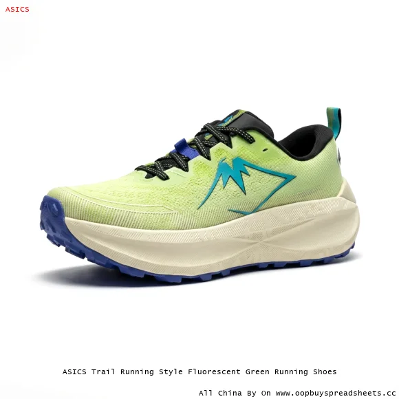 ASICS Trail Running Style Fluorescent Green Running Shoes