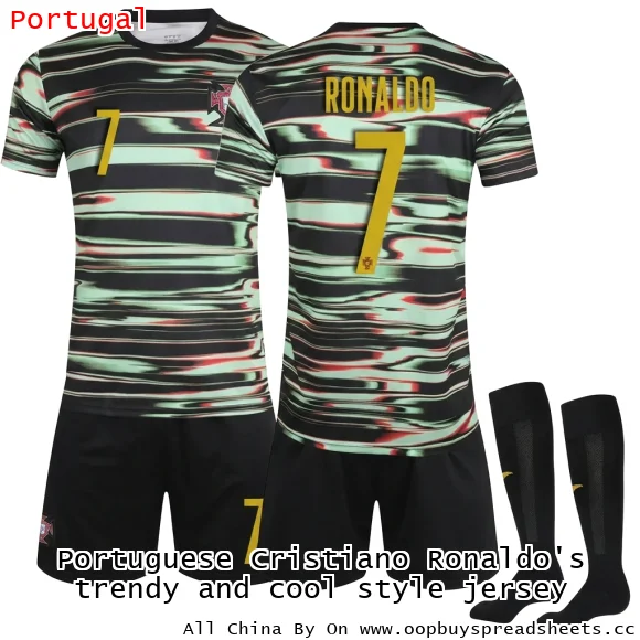 Portuguese Cristiano Ronaldo's trendy and cool style jersey