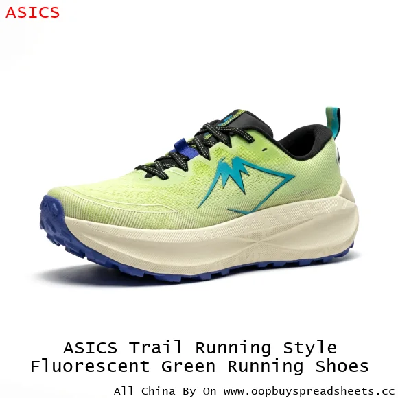 ASICS Trail Running Style Fluorescent Green Running Shoes