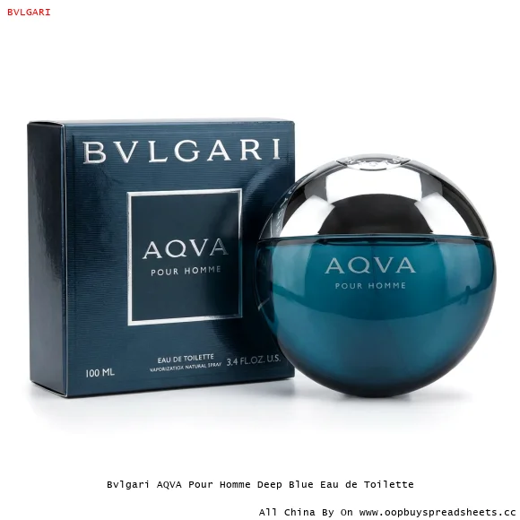 Bvlgari AQVA Pour Homme Deep Blue Eau de Toilette