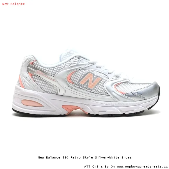 New Balance 530 Retro Style Silver-White Shoes
