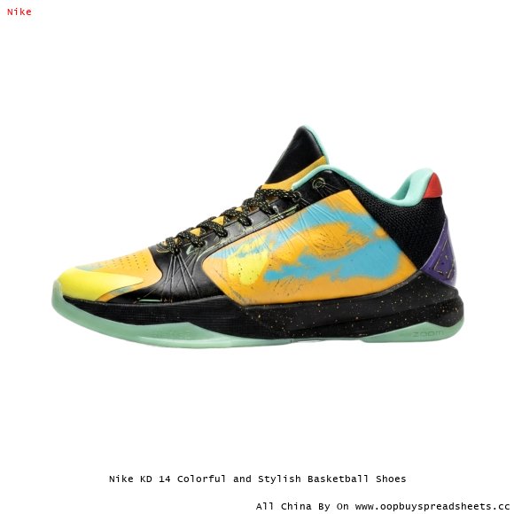 Nike KD 14 Colorful and Stylish Basketball Shoes