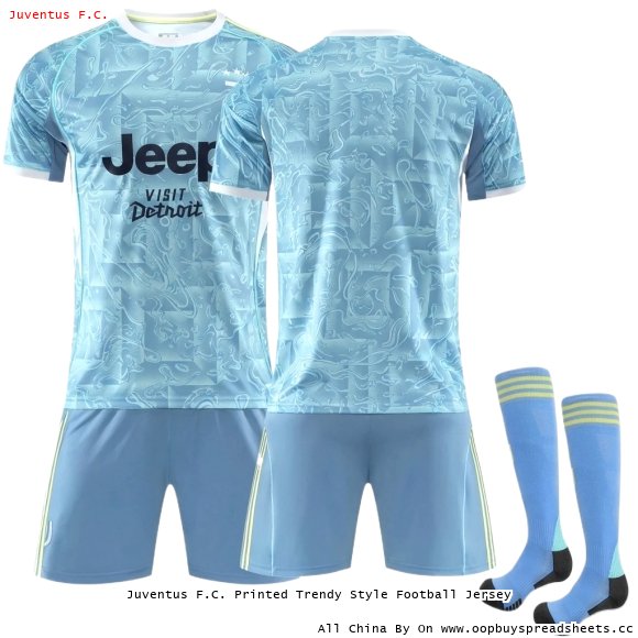 Juventus F.C. Printed Trendy Style Football Jersey