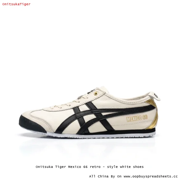 Onitsuka Tiger Mexico 66 retro - style white shoes