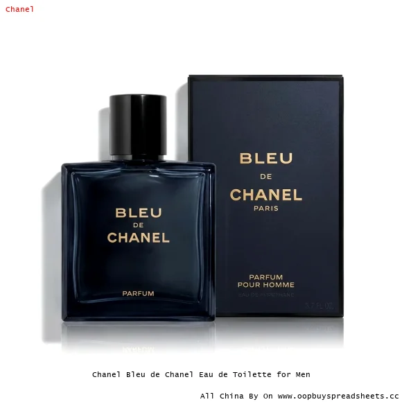 Chanel Bleu de Chanel Eau de Toilette for Men