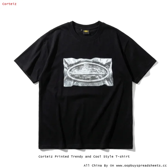 Corteiz Printed Trendy and Cool Style T-shirt