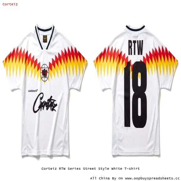 Corteiz RTW Series Street Style White T-shirt