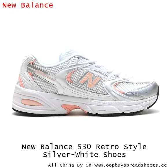 New Balance 530 Retro Style Silver-White Shoes
