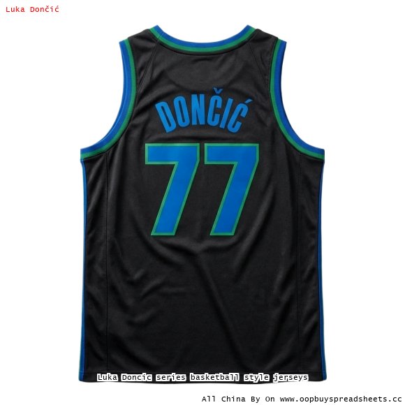 Luka Doncic series basketball style jerseys