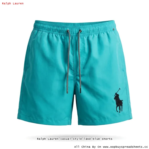 Ralph Lauren casual style lake blue shorts