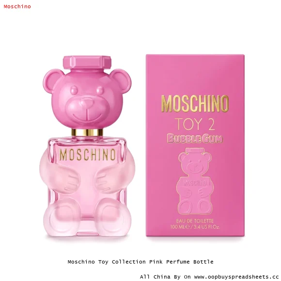 Moschino Toy Collection Pink Perfume Bottle