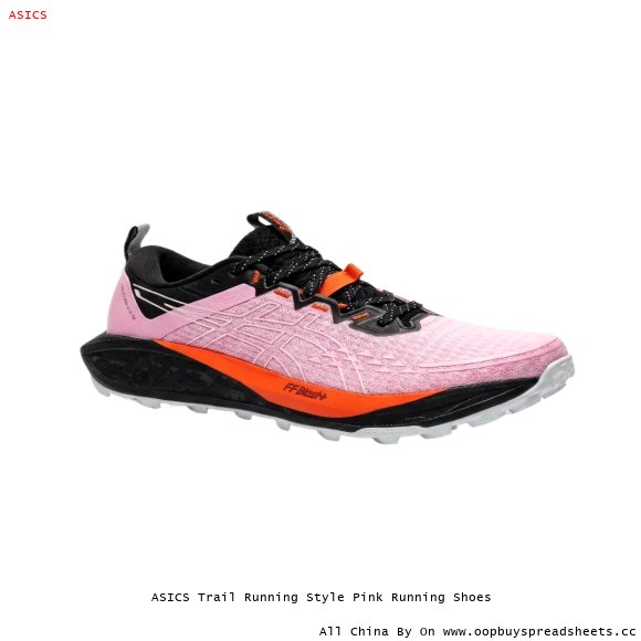 ASICS Trail Running Style Pink Running Shoes
