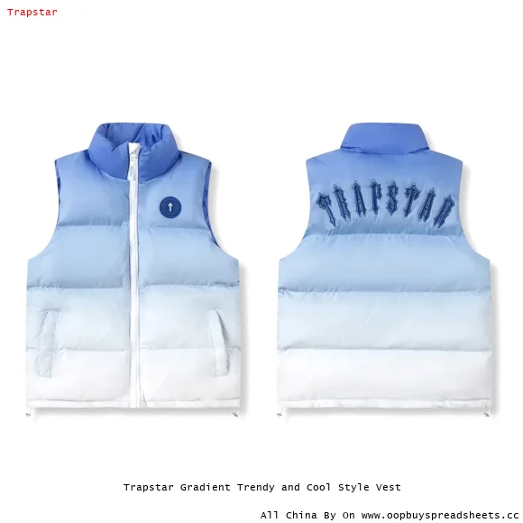 Trapstar Gradient Trendy and Cool Style Vest